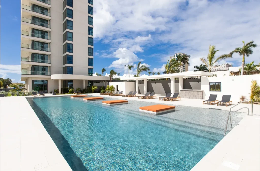 Piscine commune Fourteen at Mullet Bay Sint Maarten - Appartement 2 chambres à vendre