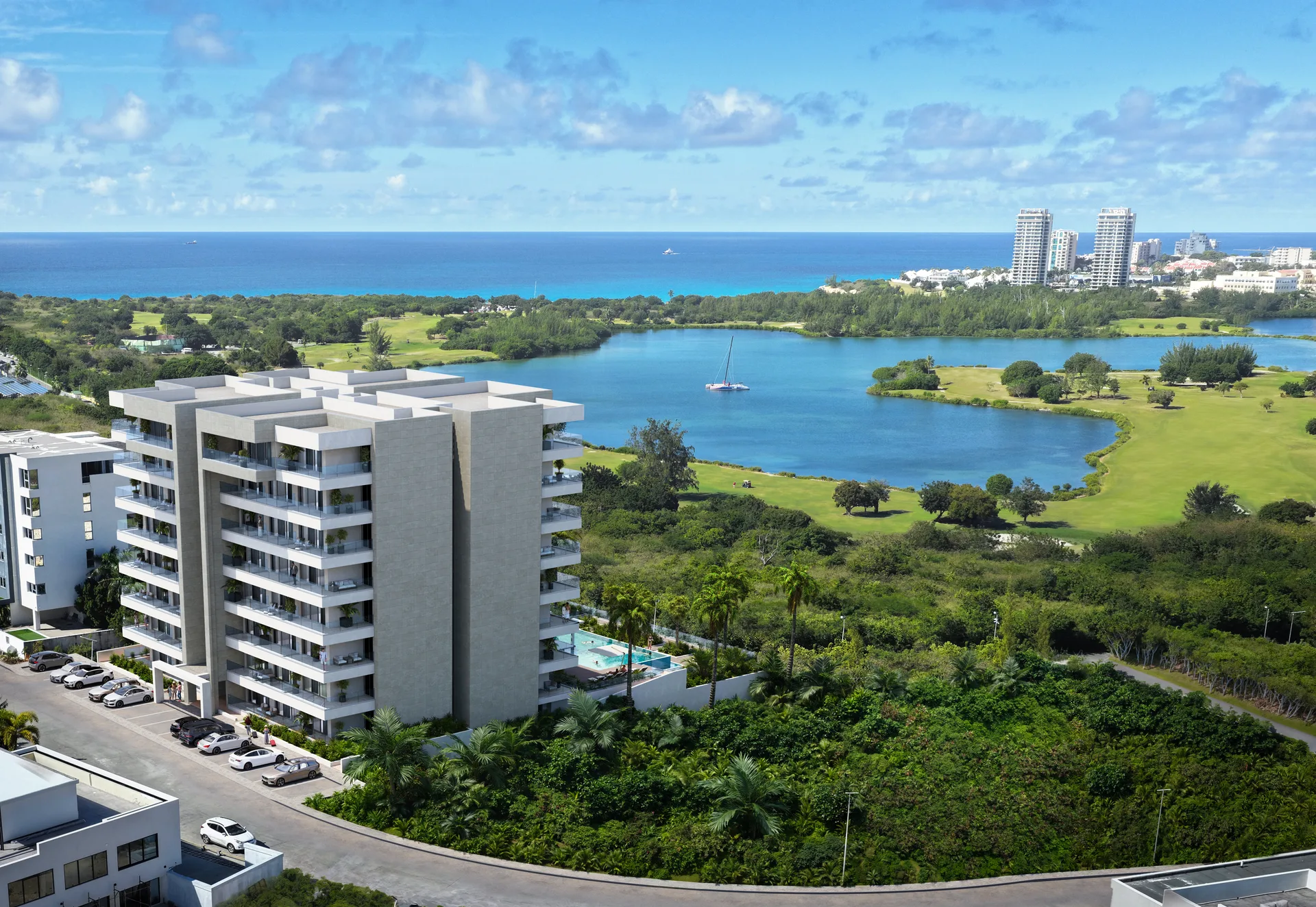 T-Residence Maho Sint Maarten lagoon view condo for sale